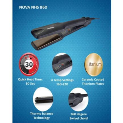 Hair Straightener NOVA NHC-329 Professional - Image 6